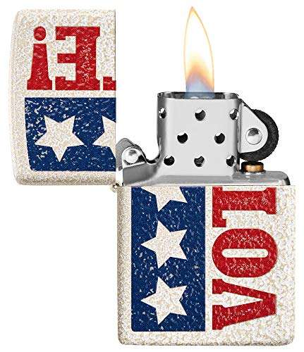 Zippo Vote Design Mercury Glass Pocket Lighter, One Size 3