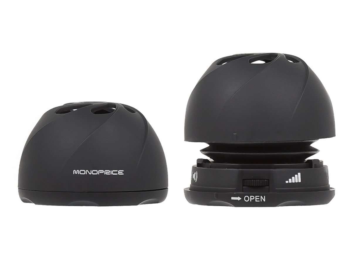 Monoprice 108593 Mini Rechargeable Portable Speaker for Cellphones - Retail Packaging 5