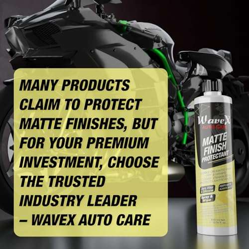Wavex Matte Finish Protectant Bike Polish (300ml X3) | Matte Polish for Bike | Bike Polish that Cleans, Protects and Maintains Showroom Finish of Matte Bikes & Cars (Pack of 3) 6