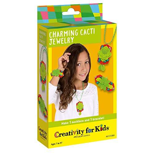 Creativity for Kids Charming Cacti Create Desert Garden-Inspired Jewelry 1
