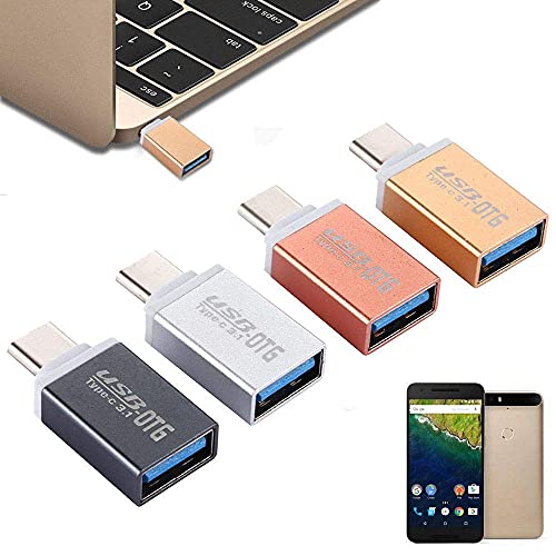 MICROWARE USB C Adapter Hi-Speed USB Type C to USB-A 3.0, USB C to USB 3.0 Female Adapter (Pack of 2) 2