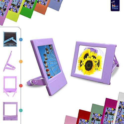 Fujifilm Instax Square SQ1 Instant Camera Chalk White with Carrying Case + Fuji Instax Film Value Pack (40 Sheets) Accessories Bundle, Photo Album, Assorted Frames + More 4