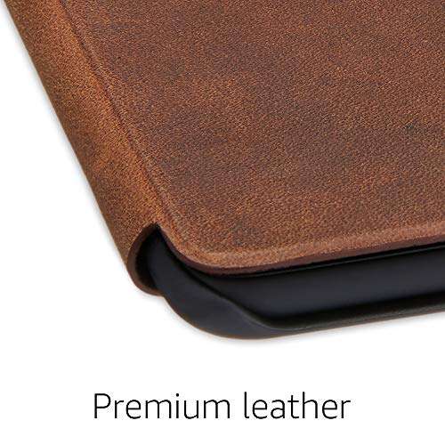 Kindle Paperwhite Premium Leather Amazon Cover (10th Gen), Rustic Tan 4