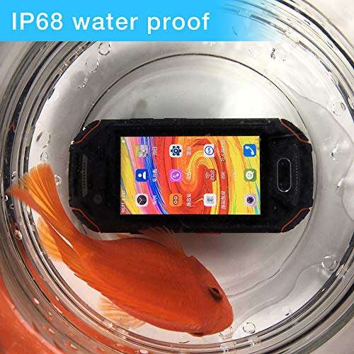 Unihertz Atom - The World's Smallest 4G Rugged Smartphone with Android 9.0 Pie, Unlocked, 4GB RAM, and 64GB ROM (T-Mobile & Verizon Support) 3