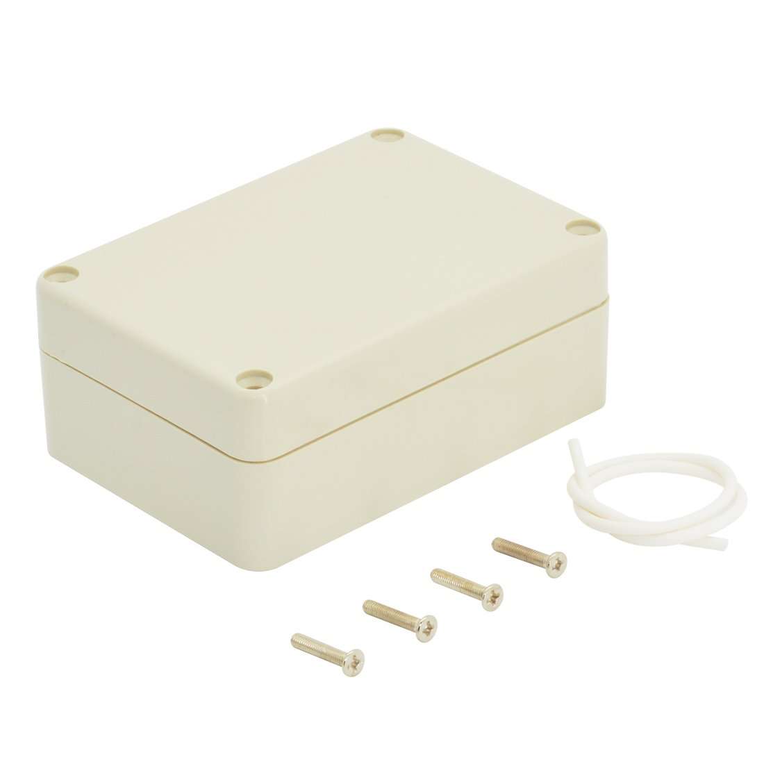 LeMotech Waterproof Dustproof IP65 ABS Plastic Junction Box Universal Electric Project Enclosure Pale Gray 3.3 x 2.3 x 1.3 inch (83 x 58 x 33 mm) 1