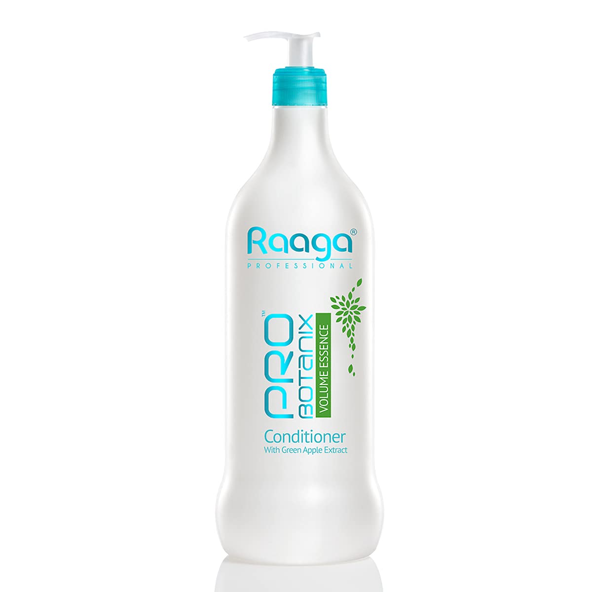 Raaga Professional Pro Botanix Volume Essence Conditioner with Green Apple Extract, Get Bouncy, Fuller and Thicker Hair, For Men and Women, 1000 ml
