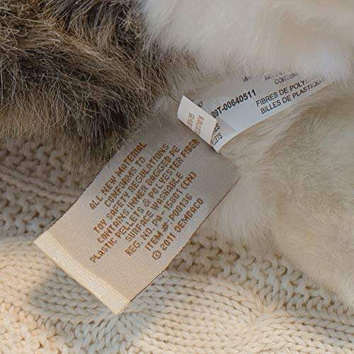 Nat and Jules Waiting Large Wolf Friend Children's Plush Stuffed Animal Toy 4