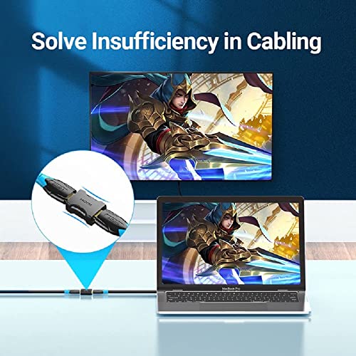 FEDUS Pack of 3,hdmi Connector, hdmi Jointer, hdmi Female to Female Adapter, hdmi to hdmi Connector, hdmi Cable connecter, hdmi Adapter, hdmi converters hdmi Extender, Extension Inline Coupler 2