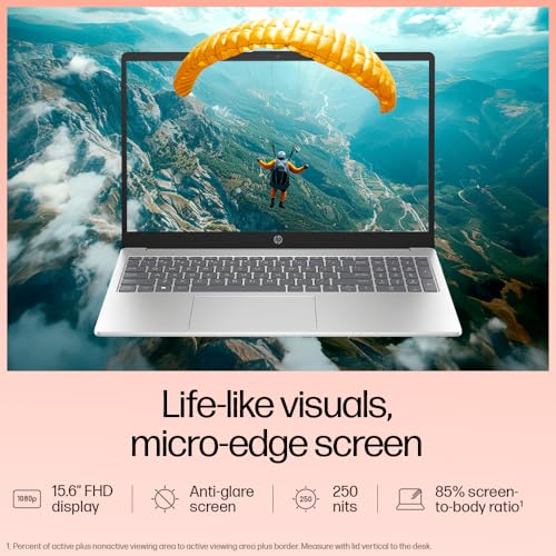 HP Laptop 15,12th Gen Intel Core i5-1235U,15.6 inch(39.6 cm),FHD,Anti-Glare, 16GB DDR4,512 GB SSD,Windows 11,MSO,Dual Speakers,1.59 kg,Natural Silver,15-fd0111TU 5