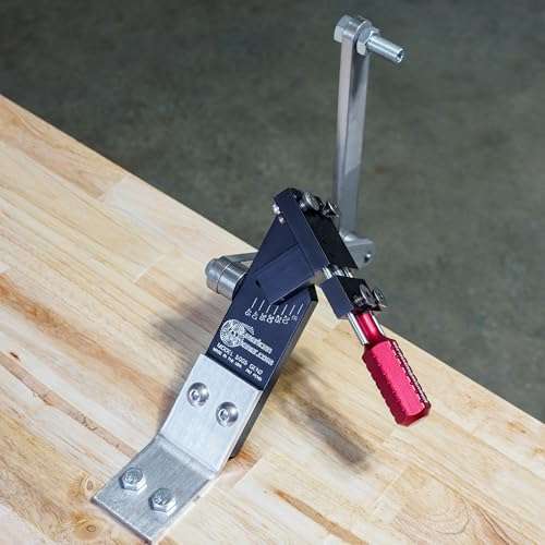 Authentic All American Sharpener Model 5005 Gen 2 - Invented and Made in the USA (15°-45° Adjustable Lawn Mower Blade Sharpener for Right and Left Hand Blades)… 5