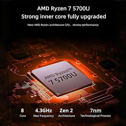 Lenovo Flex 5 2-in-1 Laptop, 14 Inch 2.2K IPS Touchscreen Display, AMD Ryzen 7 5700U, Backlit Keyboard, Fingerprint Reader, Long Battery Life, Win 11 Pro, w/WOWPC Bundle (16GB RAM | 1TB PCIe SSD) 2