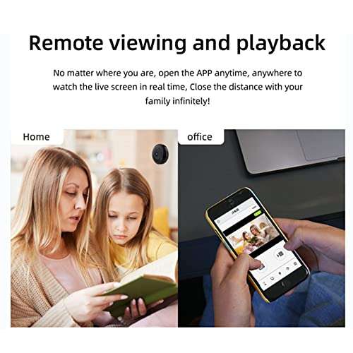 YOUPECK Mini HD Wifi Camera 1080P Camcorder Micro Night Vision Sports Motion Detection Security Camcorder DV Sensor Pixel Video Recorder (Camera with 16G) 5