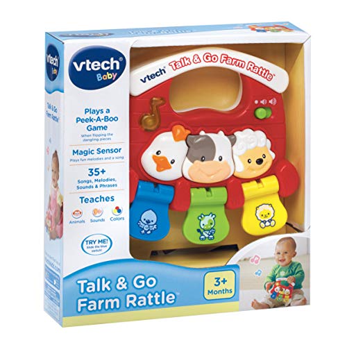 VTech Talk & Go Farm Rattle Red 3