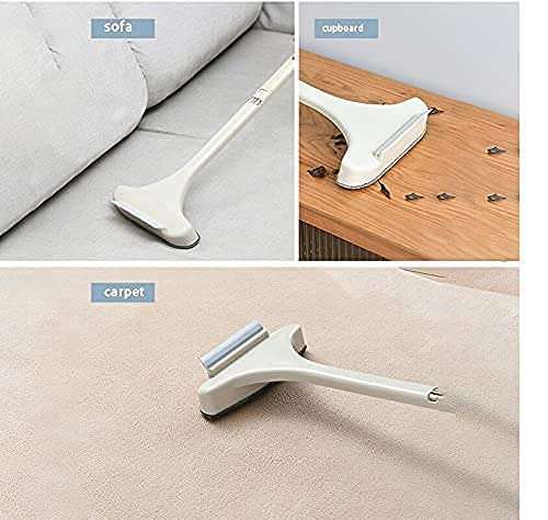 MOROVIK Multifunctional Screen Brush 2 in 1 Mesh Cleaning Brush & Wiper with Extended Handle, Double-Sided Window Cleaner, Multi Color (1) 5