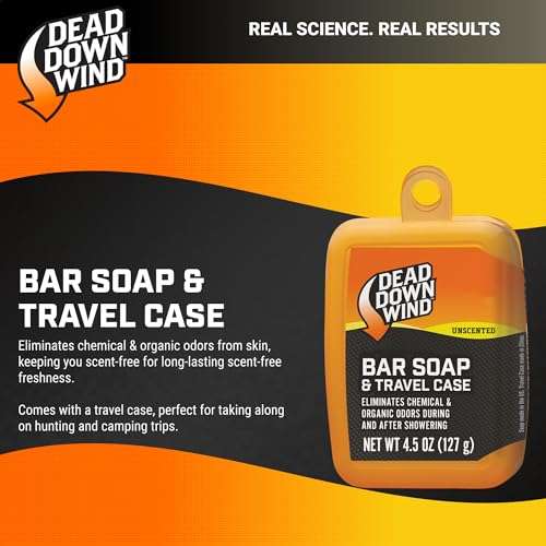 DEAD DOWN WIND 12002 Bar Soap with Travel Container (4.5oz) 2