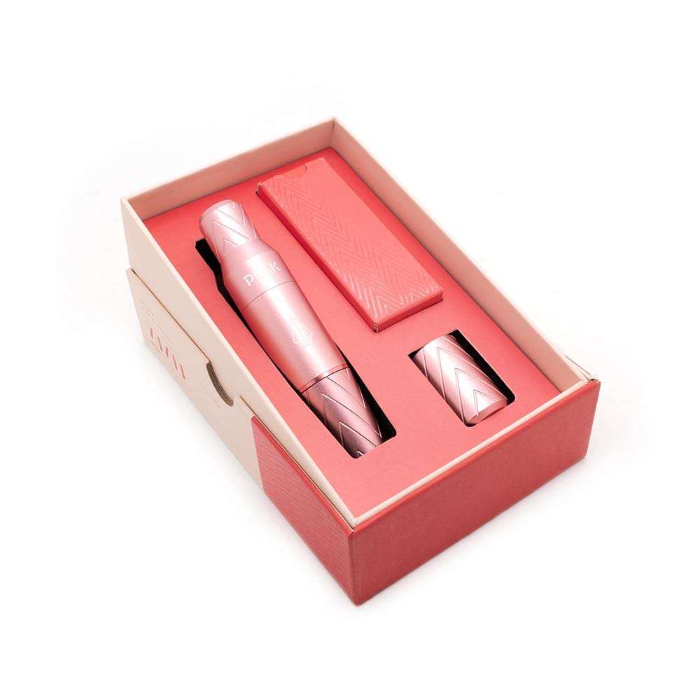 Peak - Elara Pen Permanent Makeup Machine - Pink - Sleek, Ultra-Lightweight Tattoo Machine, Fully Adjustable Features for Permanent Eyeliner & Lip Blushing 6