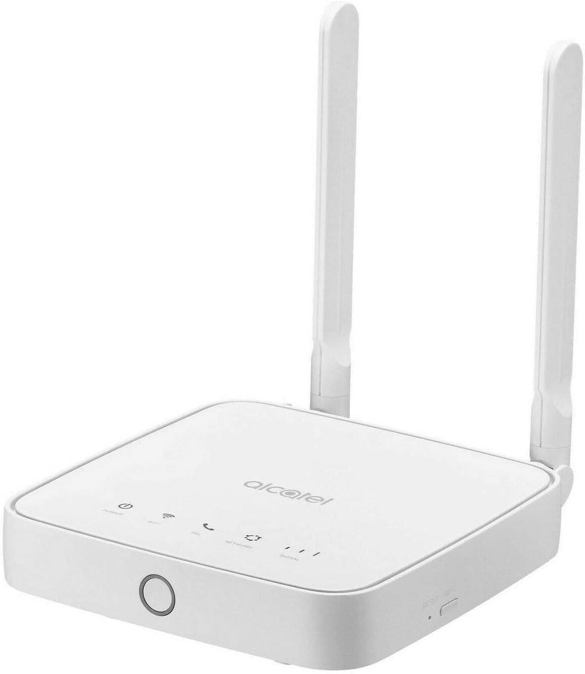 Router Alcatel Link Hub 4G LTE Unlocked Worldwide HH41NH Multibam 150 Mbps Wi-Fi (4G LTE Canada Latin Caribbean Euro Asia Africa) + RJ45 Up to 32 Users w/ 2 Antennas 1