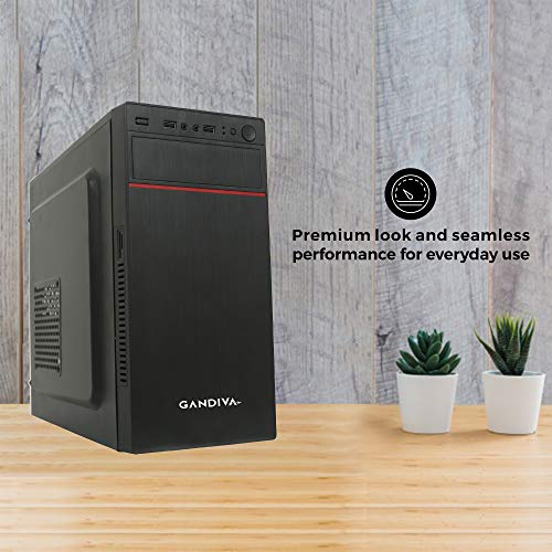Gandiva Desktop Computer PC (Core i5 1st Generation CPU / 8GB DDR3 RAM / 500HB HDD/USB Keyboard & Mouse/WiFi) Pre Installed Windows 10 Professional (Trail Version) (18.5" Monitor) 5