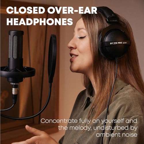 beyerdynamic DT 770 Pro 80 ohm Limited Edition Professional Studio Headphones, Black 6