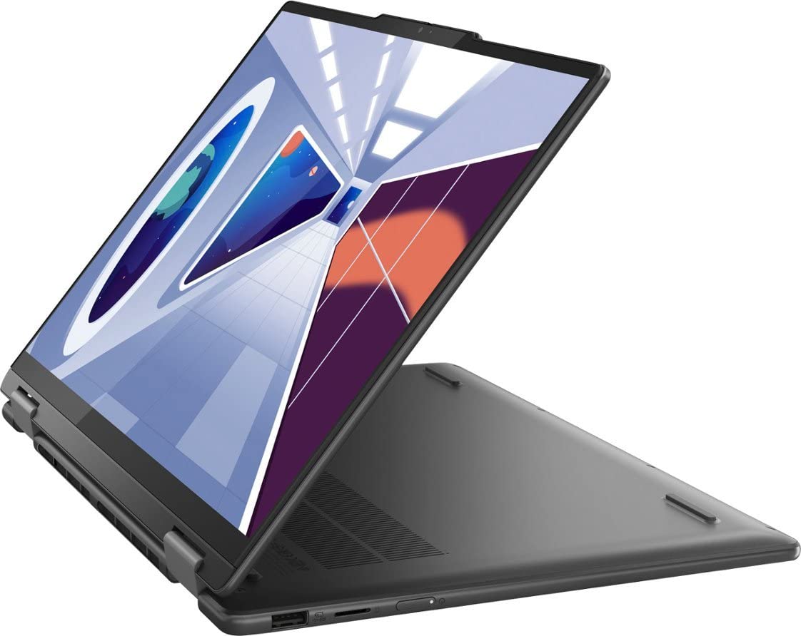 Lenovo Yoga 7i 2-in-1 14" 2.2K Touchscreen Laptop, Intel Evo Platform, Intel Core i5-1335U Processor, 8GB Memory 1TB SSD, Intel Iris Xe Graphics, Backlit KB, WiFi 6E, Win11, Storm Grey, W/GaLiMu 2