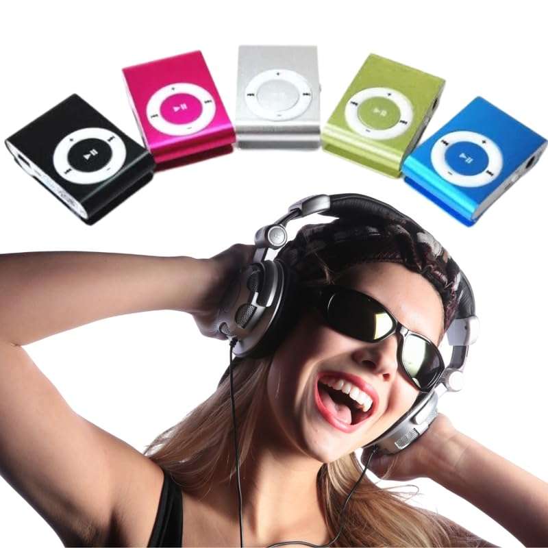 Elevea ( LIMITED STOCK with 15 YEARS WARRANTY ) Mini Pocket MP3 Music Player with Earphones, Lossless Sound Sports Back Clip MP3 Player, Expandable Storage, Long Battery Life-Blue 5