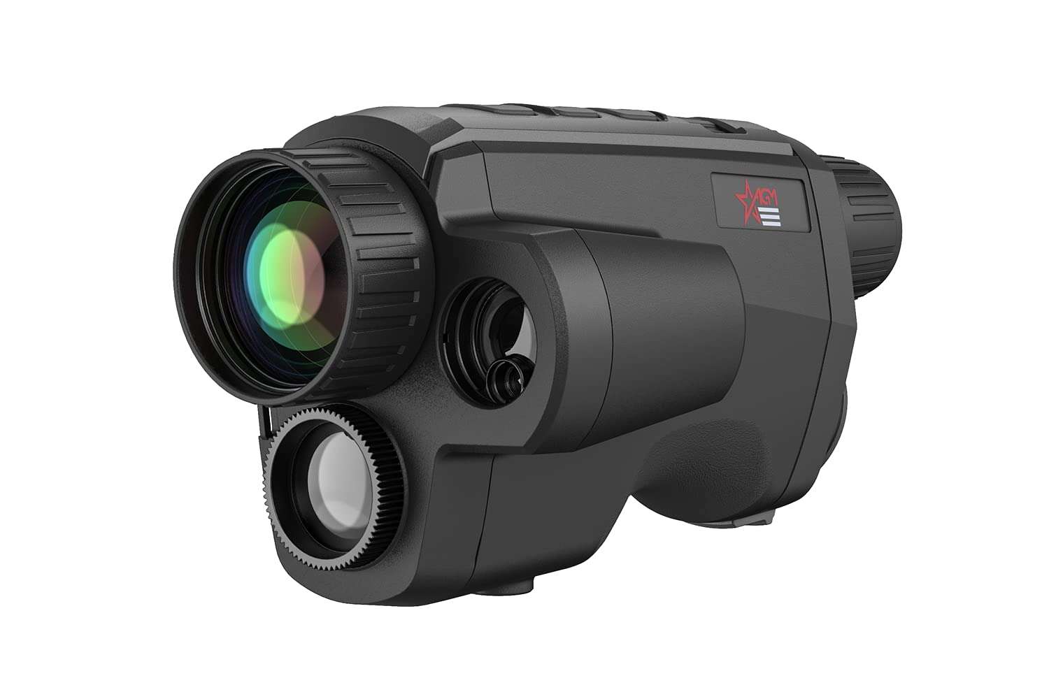AGM Global Vision Fuzion LRF TM35-640 Thermal Monocular with Laser Rangefinder and Bi-Spectrum Image Fusion Hunting Monocular with Thermal Imaging Heat Vision Perfect for Hunting and Outdoor Adventure 1