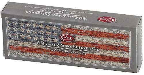 Case WR XX Pocket Knife Burnt 6.5 Bonestag Russlock Item #65303 - (6.51953L SS) - Length Closed: 4 1/4 Inches 4