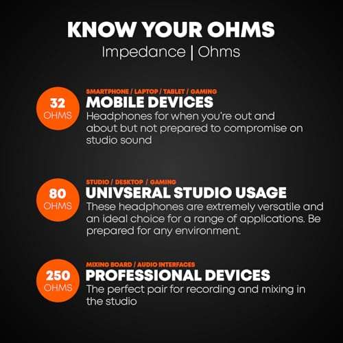 beyerdynamic DT 770 Pro 80 ohm Limited Edition Professional Studio Headphones, Black 4