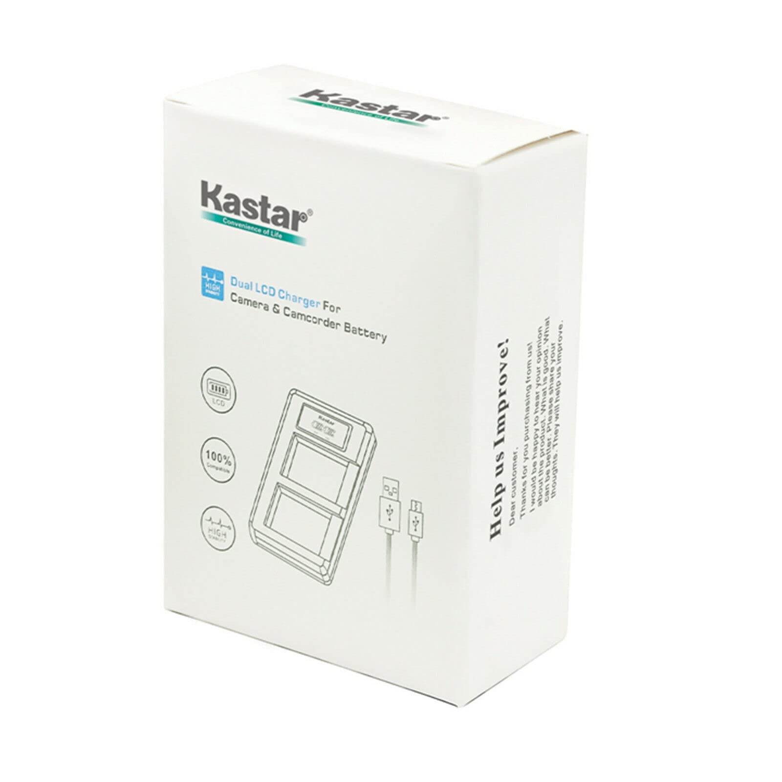 Kastar NP-FZ100 LKD2 USB Battery Charger Compatible with Sony NP-FZ100 FZ100 Battery, Sony BC-QZ1, NPA-MQZ1K Charger, Sony Camera Grip VG-C3EM 6