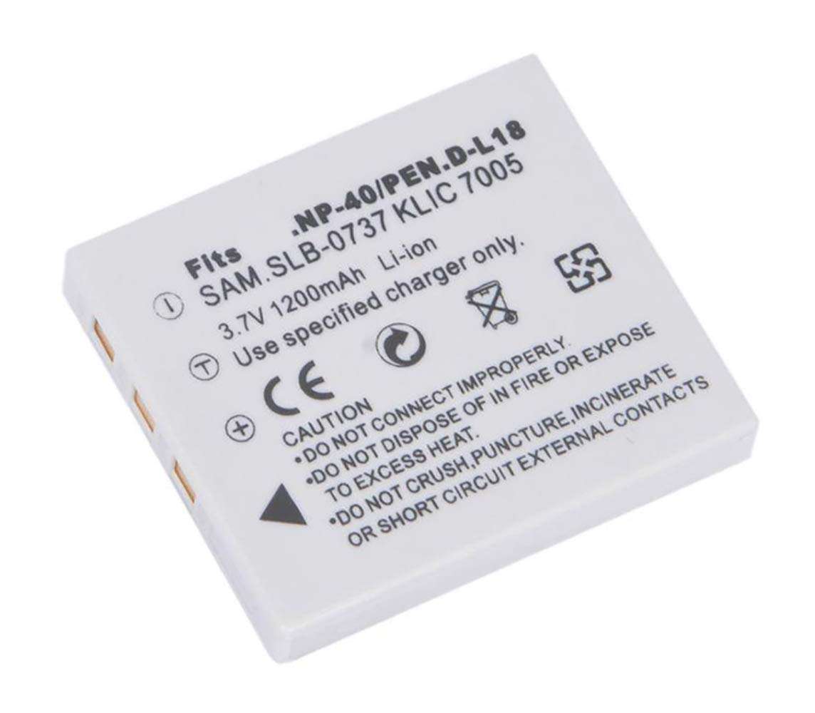 ValuePack (2 Count): Digital Replacement Camera and Camcorder Battery for Fujifilm NP40, FinePix: F402 - Includes Lens Pouch 4