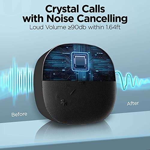Derico Bluetooth Conference Speaker with Microphone for Computer | Loud & HiFi Portable USB Speakerphone for Laptop | Noise Cancelling & 360Ã‚°Omnidirectional Conference Room Microphone and Speaker 2