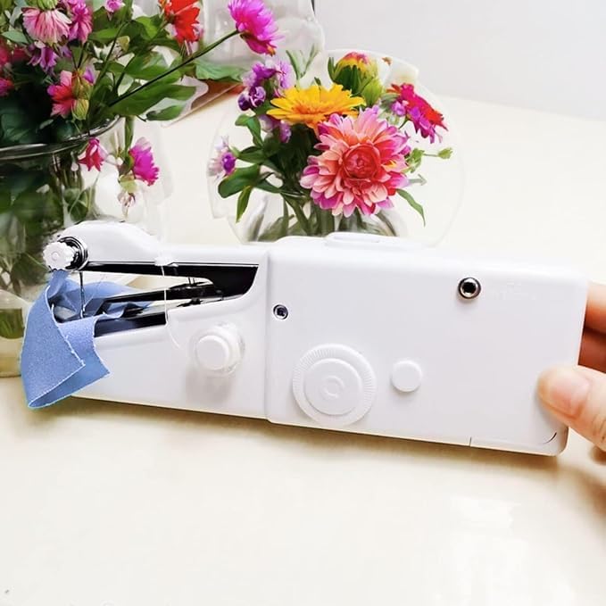 StonSell Electric Handy Stitch Mini Hand Sewing Machine Stapler Style Mini Machine Home Tailoring Silai Machine Emergency Stitching Handheld Sewing Machine For Emergency Stitching (A1+) 4
