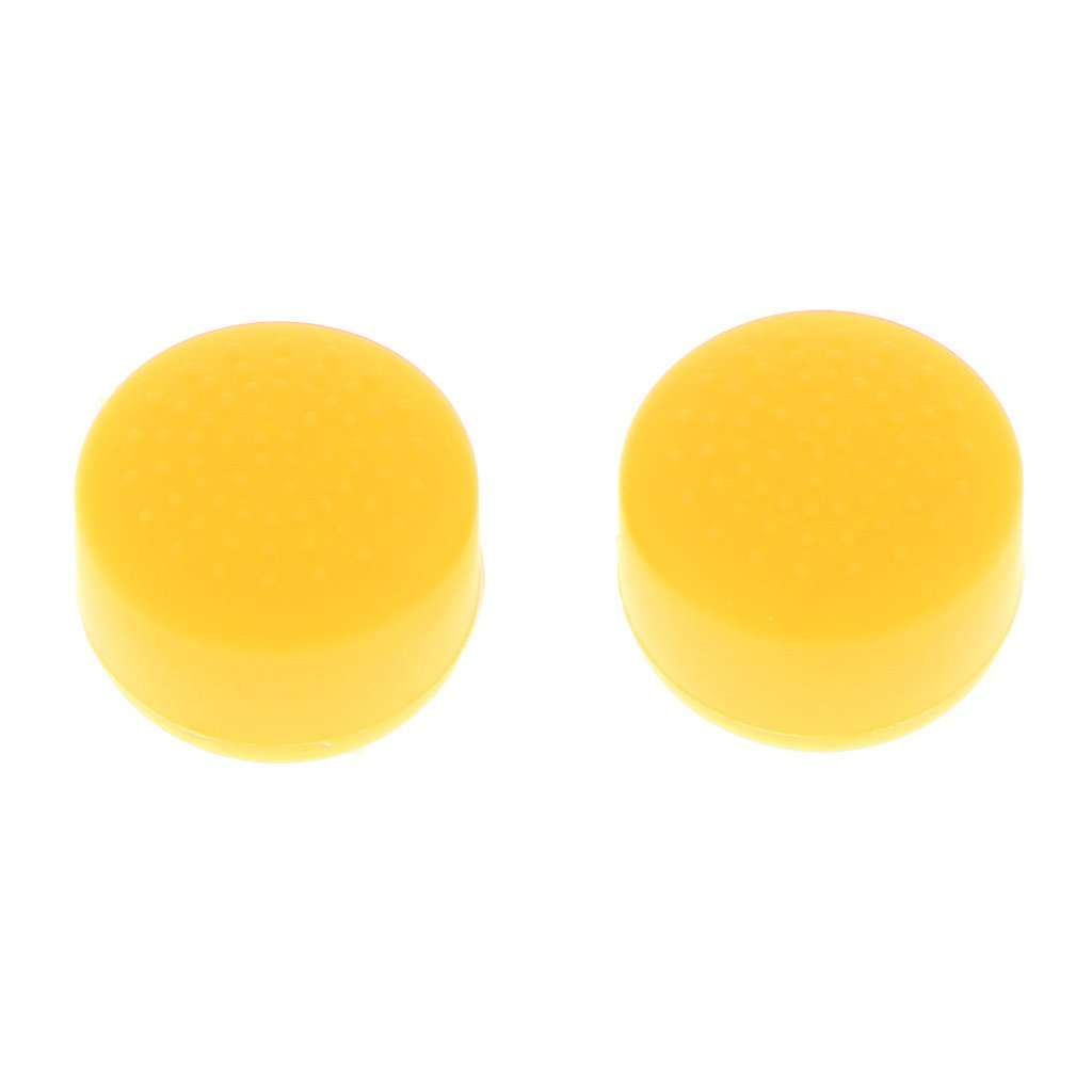 Phenovo 2pcs Controller Thumb Stick Protect Grip Cap Cover for Sony Playstation PS4 yellow [video game] 4