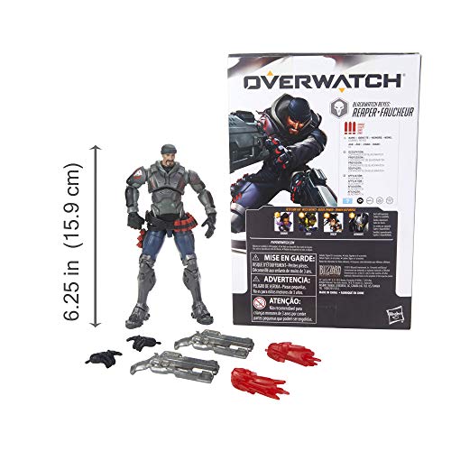 Hasbro Toys Overwatch Ultimates Series Blackwatch Reyes (Reaper) Skin 6" Collectible Action Figure 6