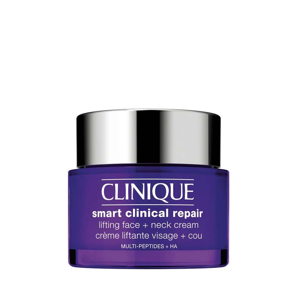 Clinique Smart Clinical Repair Lifting Face + Neck Cream with Peptides + Hyaluronic Acid | Anti-Aging + Hydrating, 2.5 Fl Oz 2