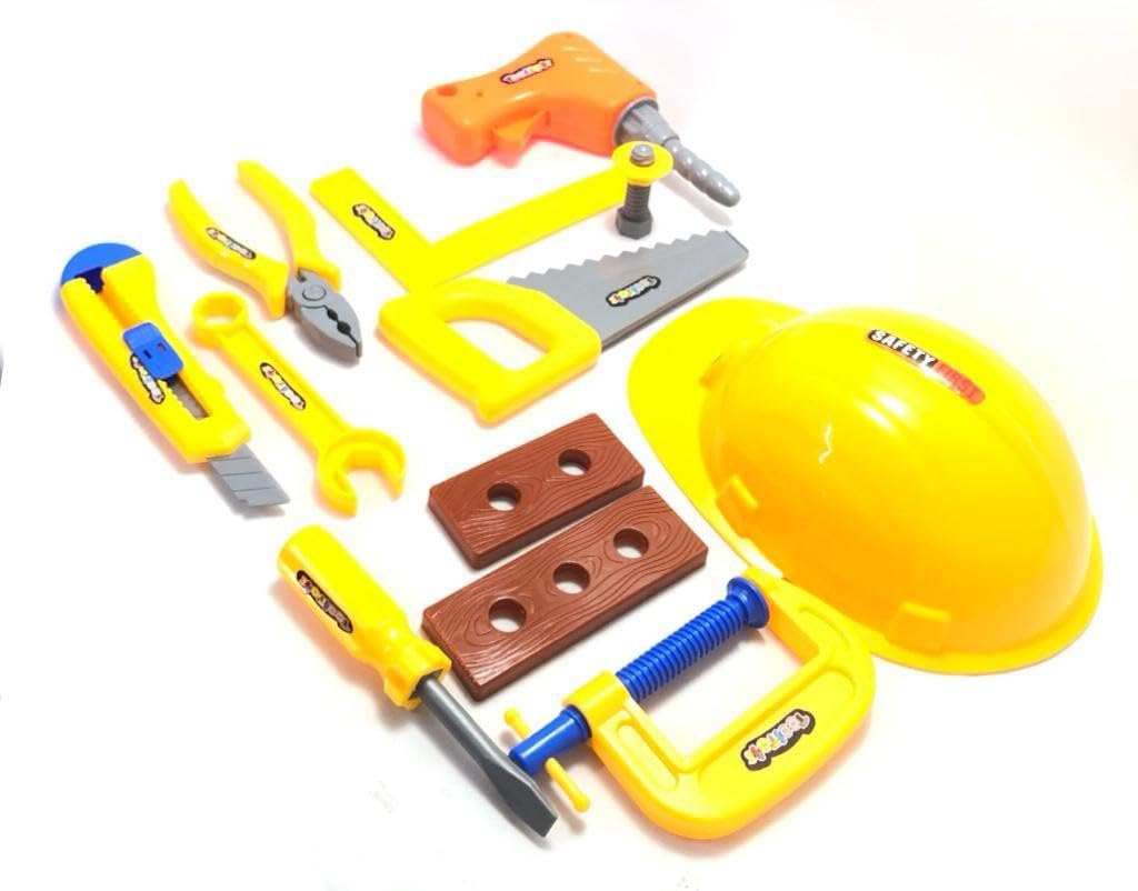 Barodian's Fashion Tool Playset with Safety Helmet - Construction Toys for Kids (Ages 3+) 1