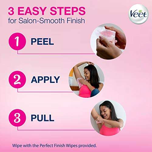 Veet Ready To Use Wax Strips 20 ea 2