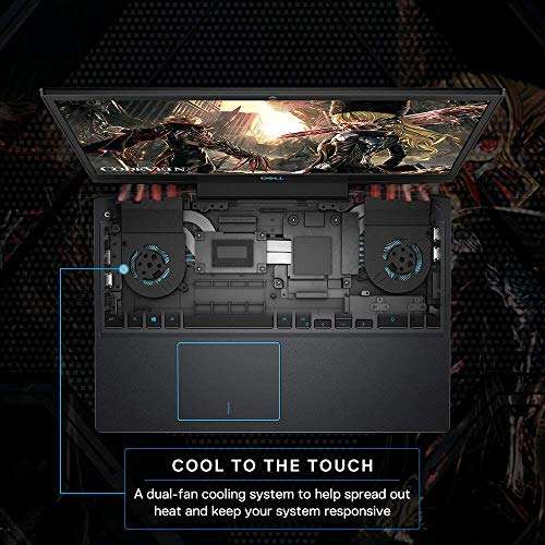 Dell G3 3500 Gaming Laptop 15.6 inches FHD 120 Hz Display (10th Gen Intel Core i5-10300H/8GB/512GB SSD/Windows 10 Home/MS Office/4GB NVIDIA1650 Ti Graphics/Eclipse Black) D560254WIN9BL 3