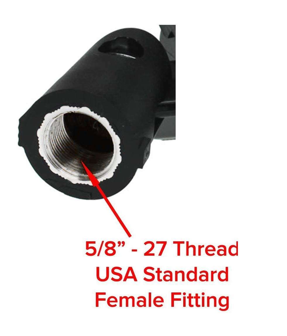 5/8" Mic Clamp Holder Universal for cordless/corded XLR, P38 microphones Pack of 2 (17:) 3