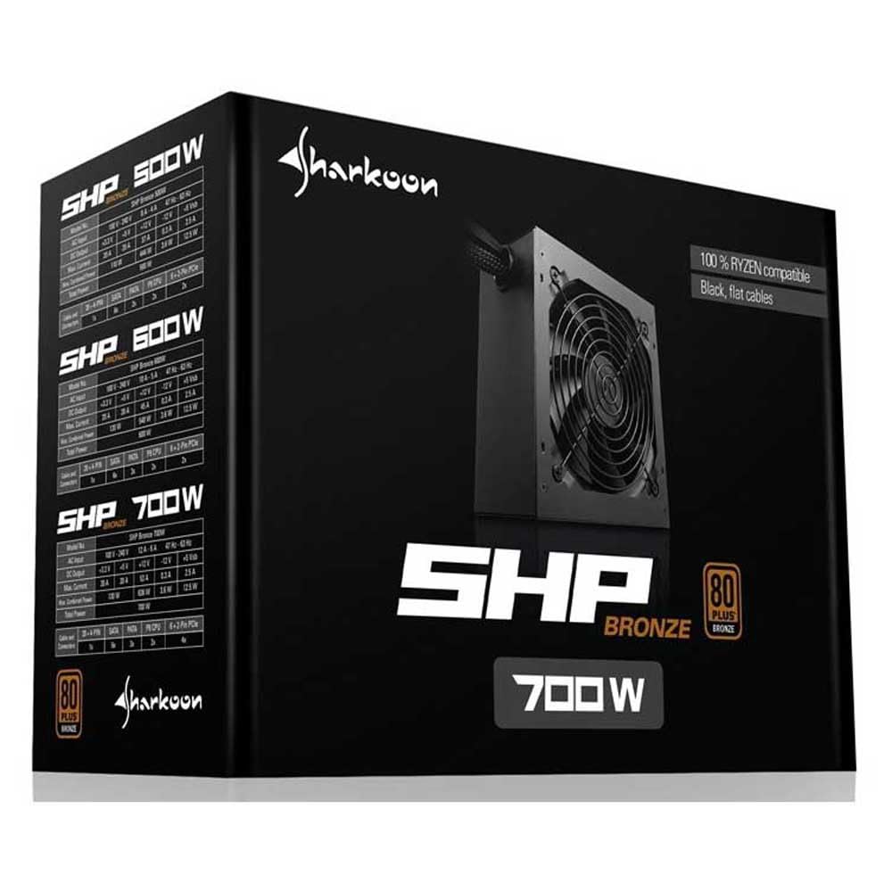 FUENTE ALIMENTACION SHARKOON SHP 700W 80+ BRONZE 3