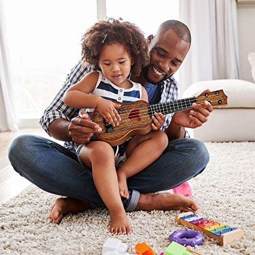 Hony Kids Toy Classical Ukulele Guitar Musical Instrument (Brown) 6