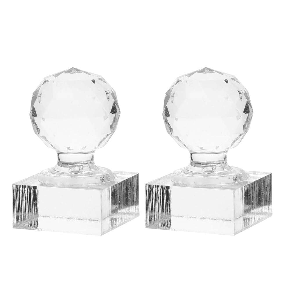 TOVINANNA 2pcs Pressing Tool Eye Shadow Empty Metal Pans Empty Eyeshadaw Boxes DIY Eyeshadow Making Kit Makeup Eyeshadow Tools Makeup Tool Empty Makeup Containers Acrylic Transparent 1