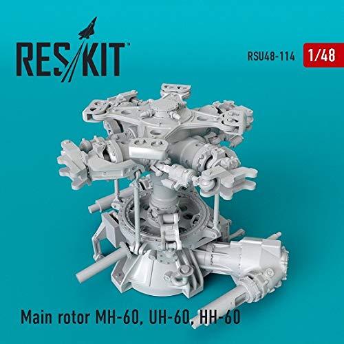 Reskit RSU48-0114 - 1/48 Main Rotor MH-60, UH-60, HH-60 for Scale Model kit 1
