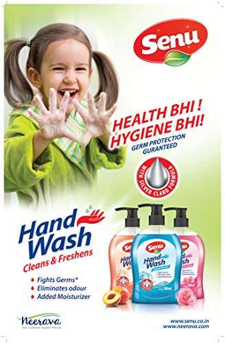 Senu Hand Wash Fresh peach 500 ml 4