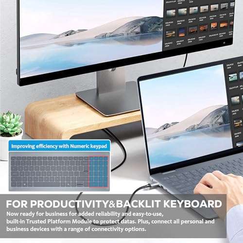 Dell Inspiron 16 Business Laptop - 16" FHD+ Display | AMD Ryzen 7-8840U(8-Core) | 32 GB DDR5 | 2 TB SSD | AMD Radeon | WiFi 6E | Backlit KB | Win 11 Pro 5