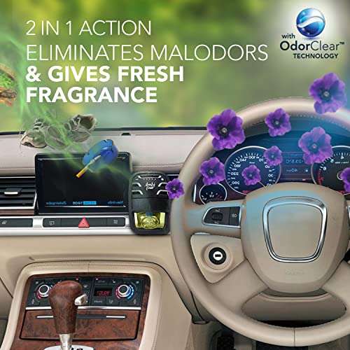 Ambi Pur Car Air Freshener Refill, Aerosol,Lavender Spa, 7. 5 Ml, Pack of 1 3