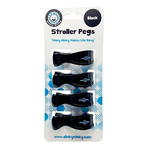 Stroller Clips to Hook Muslin Sun Shade to Canopy, Car Seat Cover Clip, Nursing Cover, Pram Toy Holder, Blanket Clamp - Best Baby Shower Registry Gift - Buggy Accessory 2