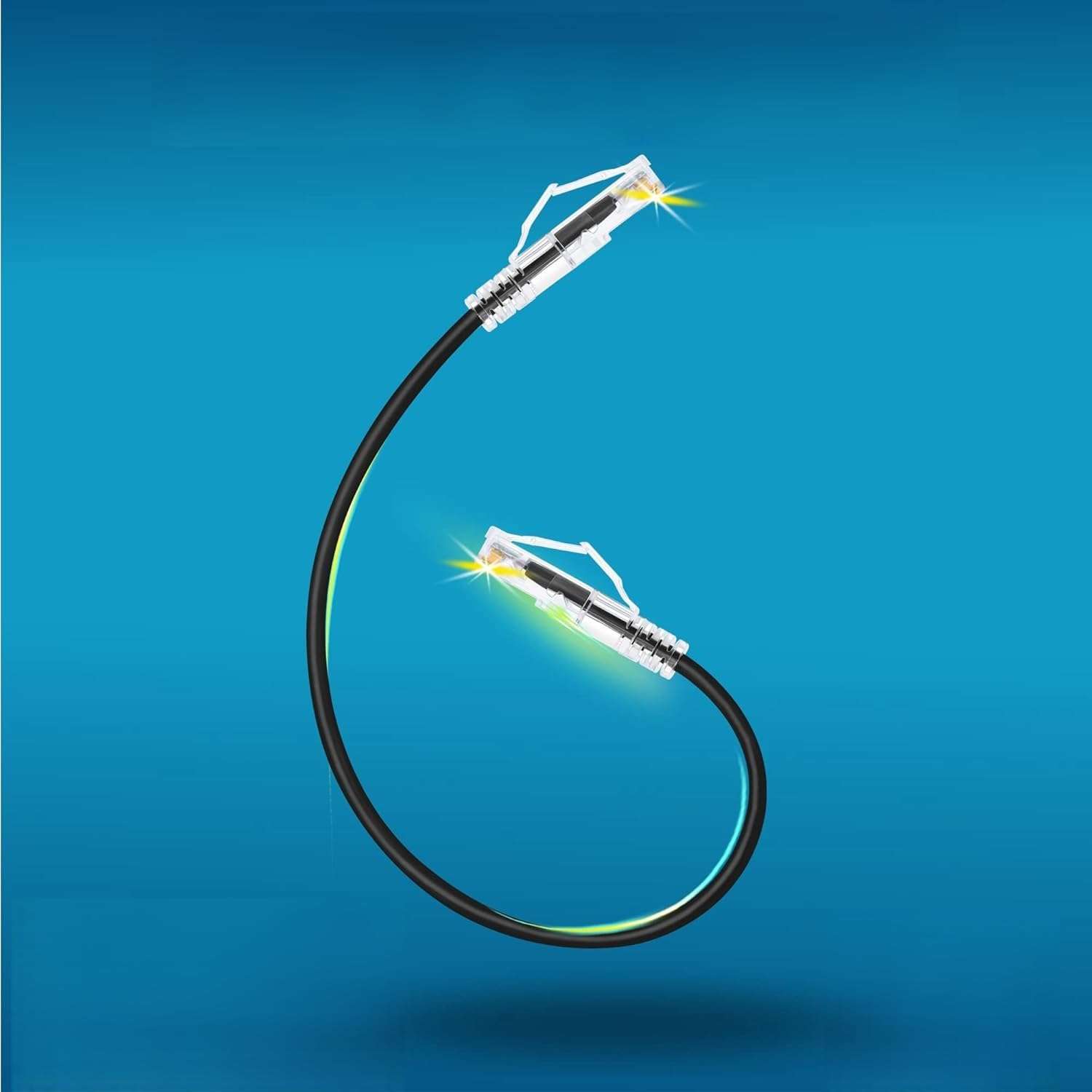 SETH ENTERPRISES ® 0.3 Meter (Pack of 12) CAT6 Patch Cord for Router || Smart TV || Networking 3