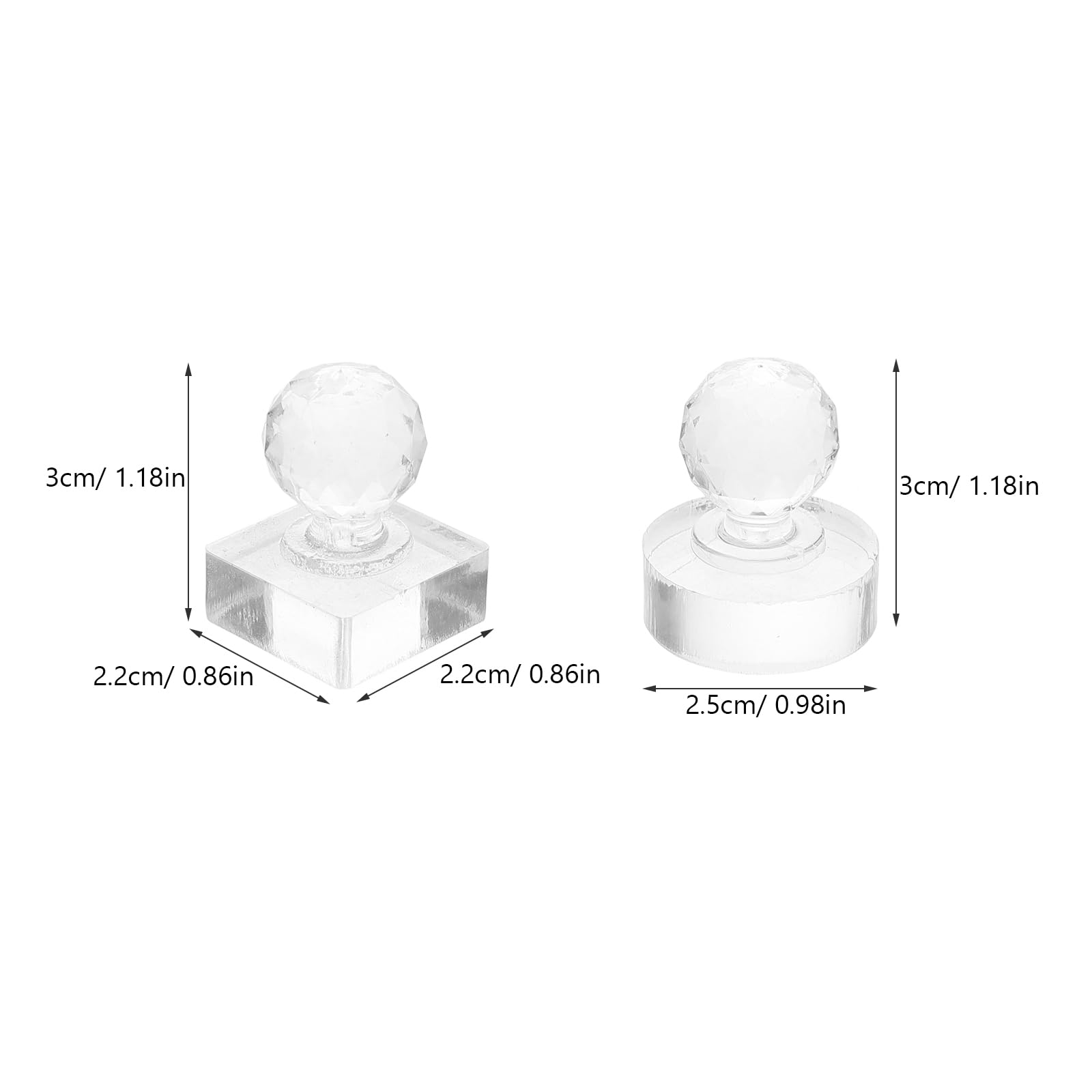 minkissy 2pcs Eyeshadow Pressing Tool Eyeshadow Stamper Blusher Pressing Stamp Eye Shadow Stamper Pressed Stamper Eye Shadow Palette Repairing Tool Highlighter Repair Tool 3