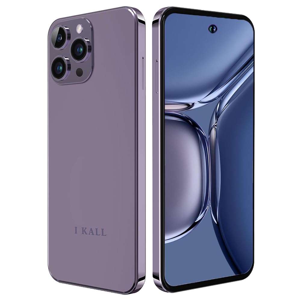IKALL S2 Smartphone Purple (6.8" Display, 6GB, 128GB) 4